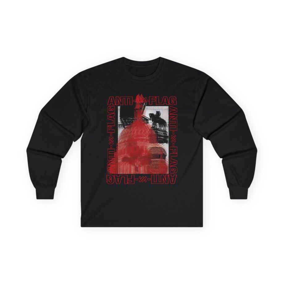 Anti Flag Capital Mess Unisex Ultra Cotton Long Sleeve Tee