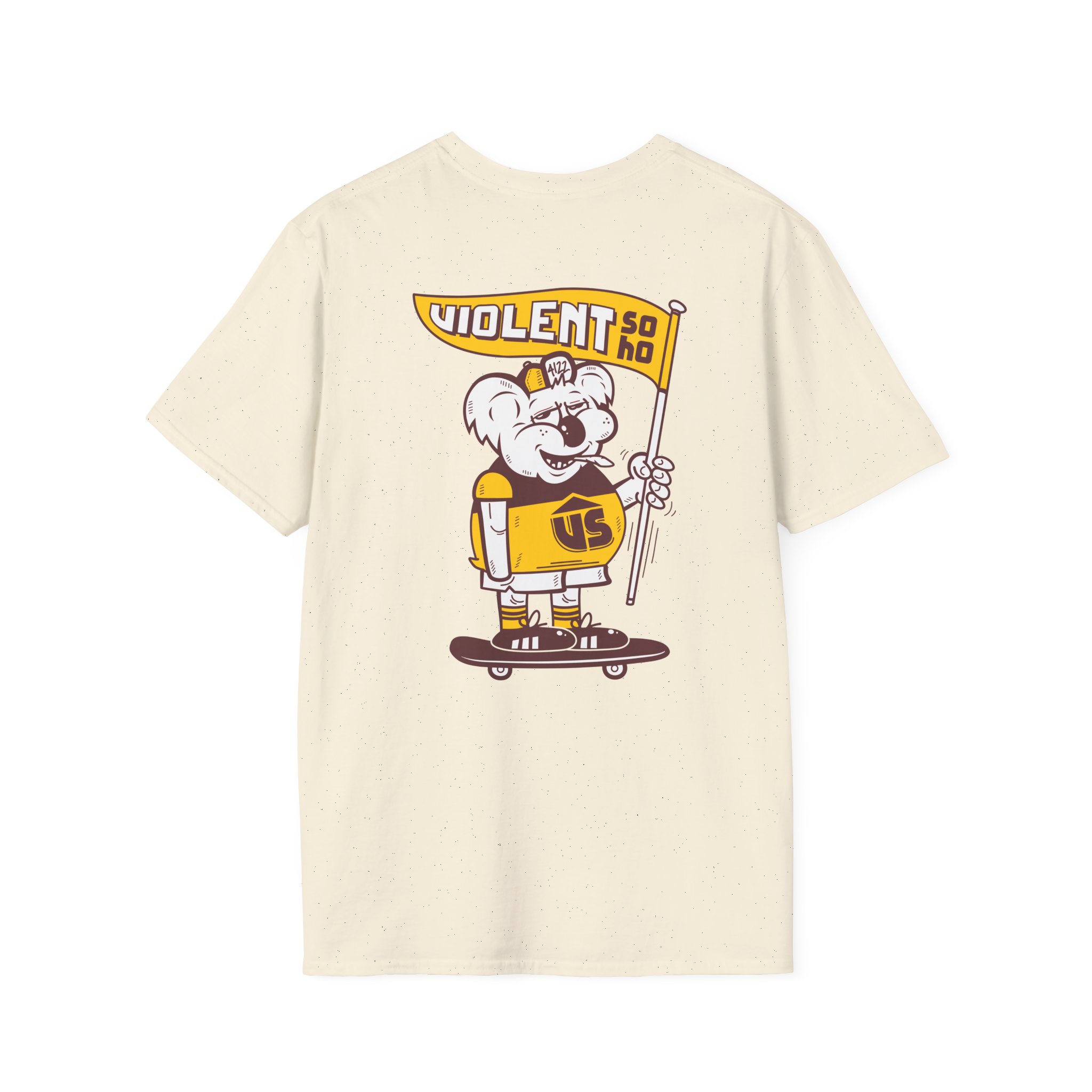 Violent Soho Brisbane Bears Unisex Softstyle T-Shirt