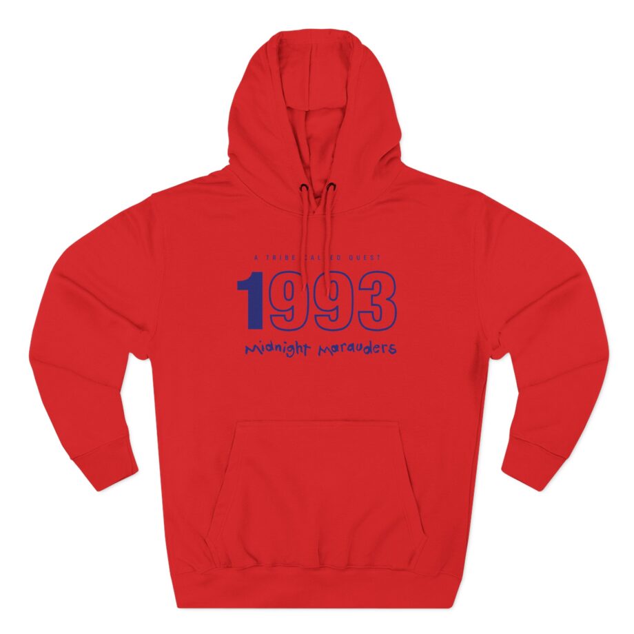 A Tribe Called Quest 1993 Midnight Marauders Three-Panel Fleece Hoodie
