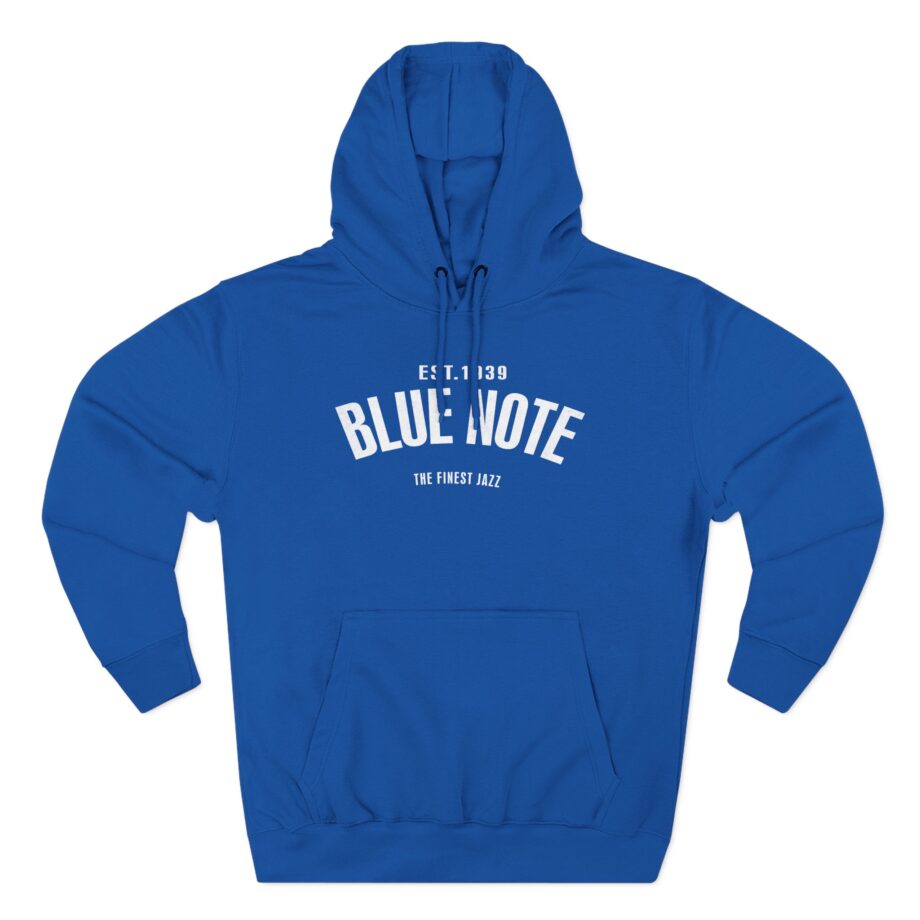 Blue Note Records Three-Panel Fleece Hoodie
