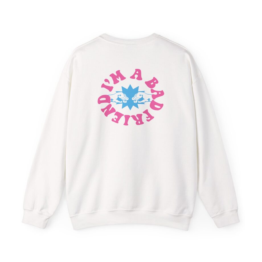 I’m a Bad Friends Tie-dye Unisex Heavy Blend™ Crewneck Sweatshirt