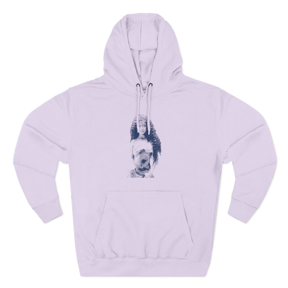 Tyla Water Three-Panel Fleece Hoodie
