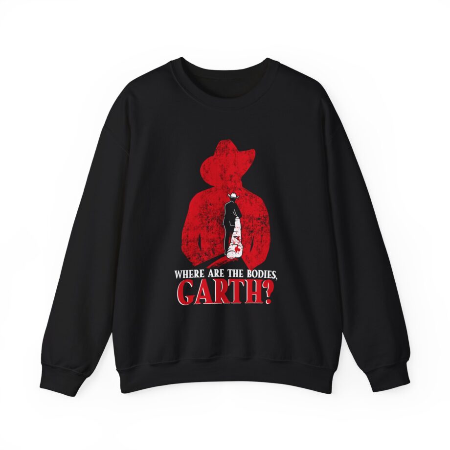 Ymh Where Are The Bodies, Garth? Unisex Heavy Blend™ Crewneck Sweatshirt