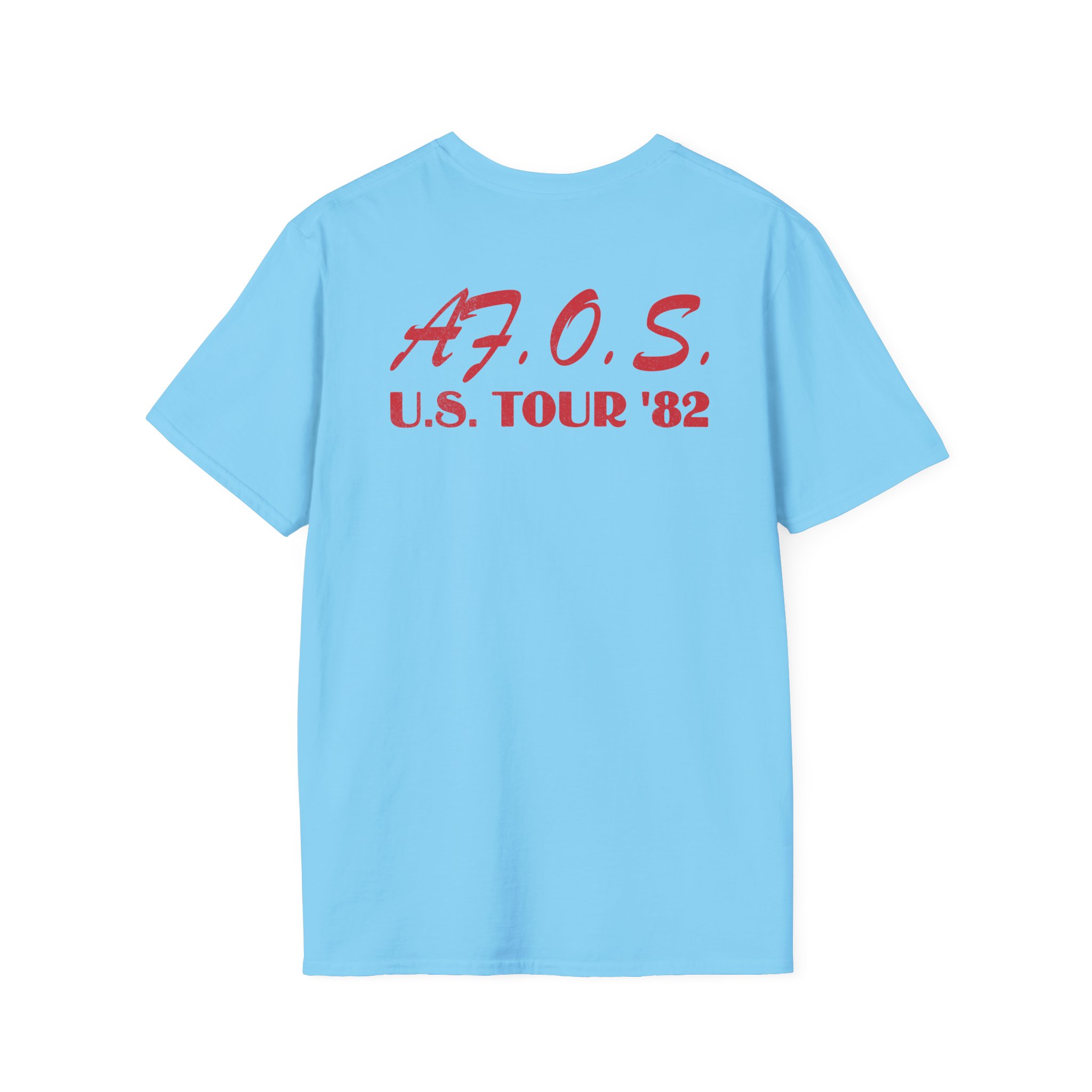 A Flock of Seagulls Us 1982 Tour Unisex Softstyle T-Shirt