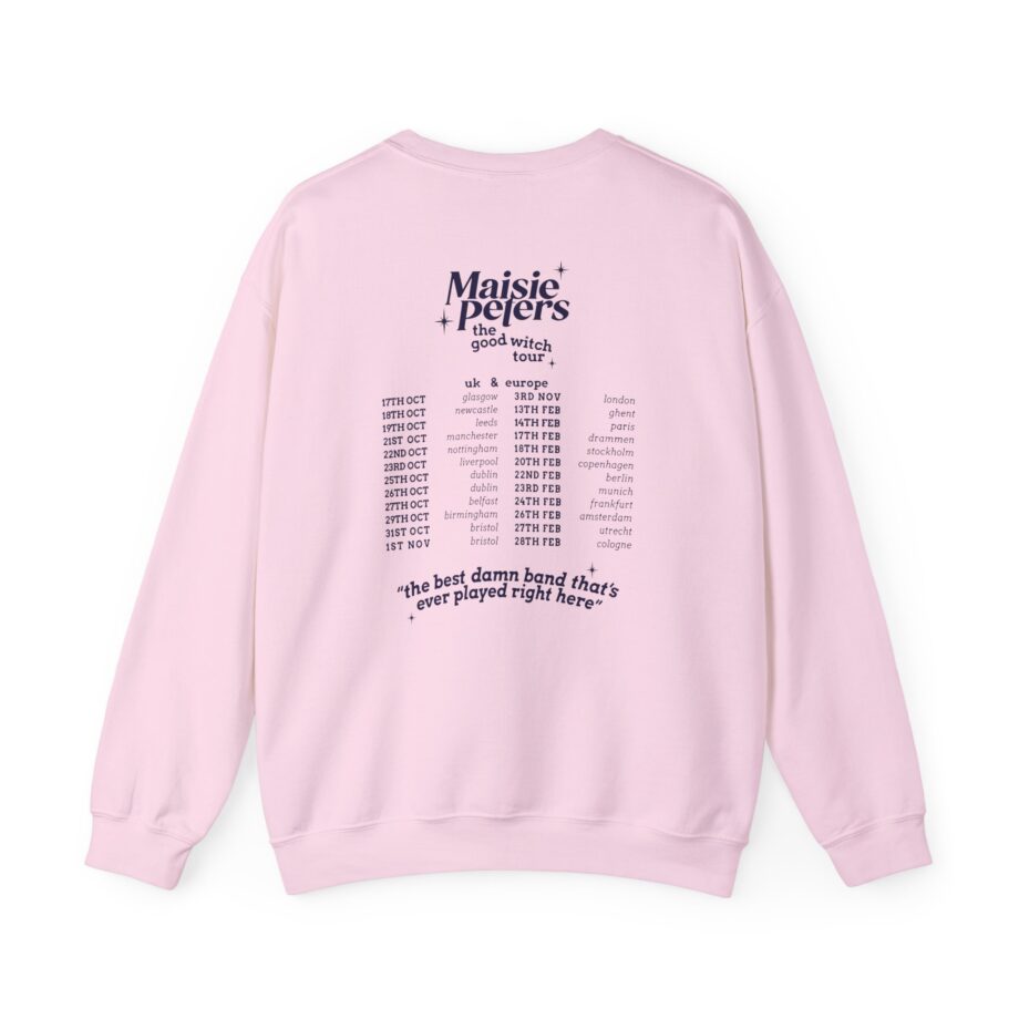 Maisie Peters the Good With Uk/eu 23/24 Tour Unisex Heavy Blend™ Crewneck Sweatshirt