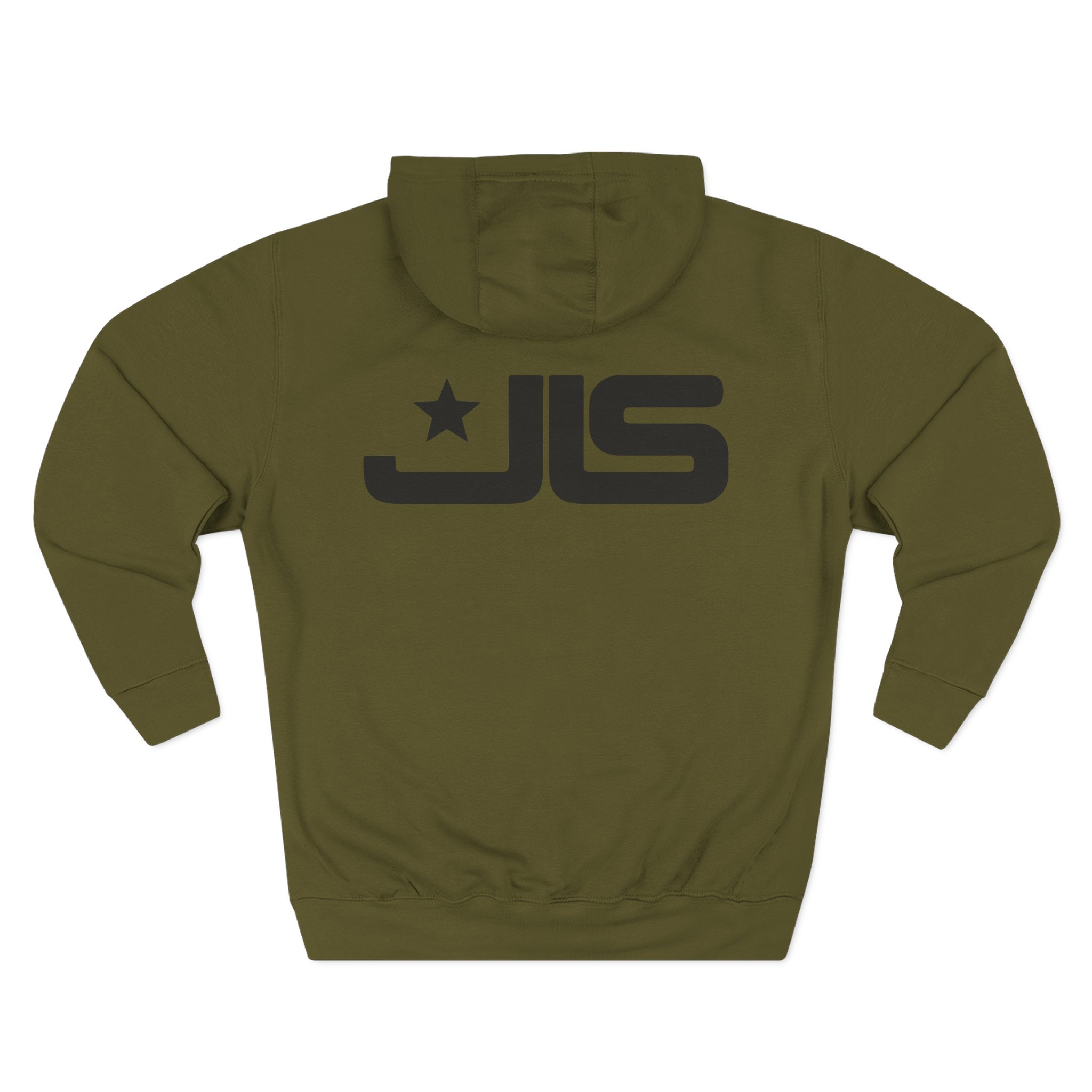 JLS Three-Panel Fleece Hoodie