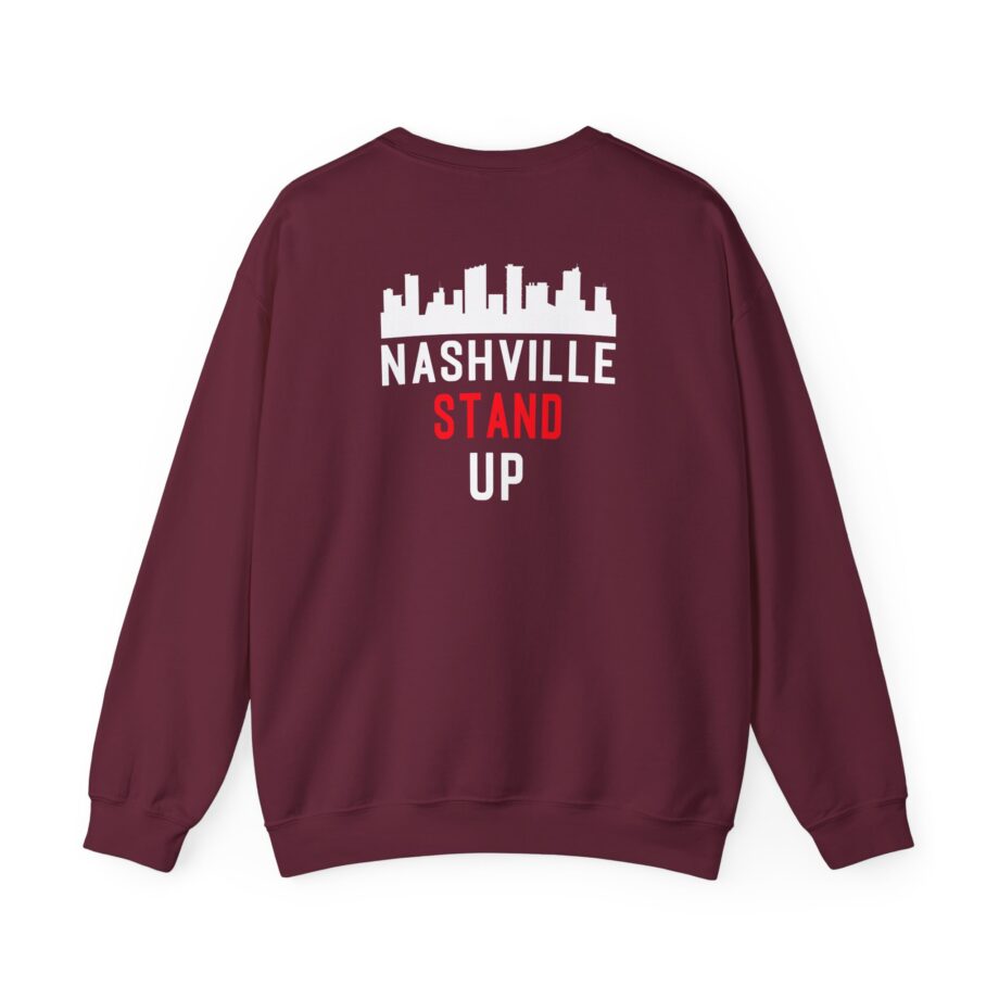 Caleb Plant Nashville Stand Up World Championship Unisex Heavy Blend™ Crewneck Sweatshirt