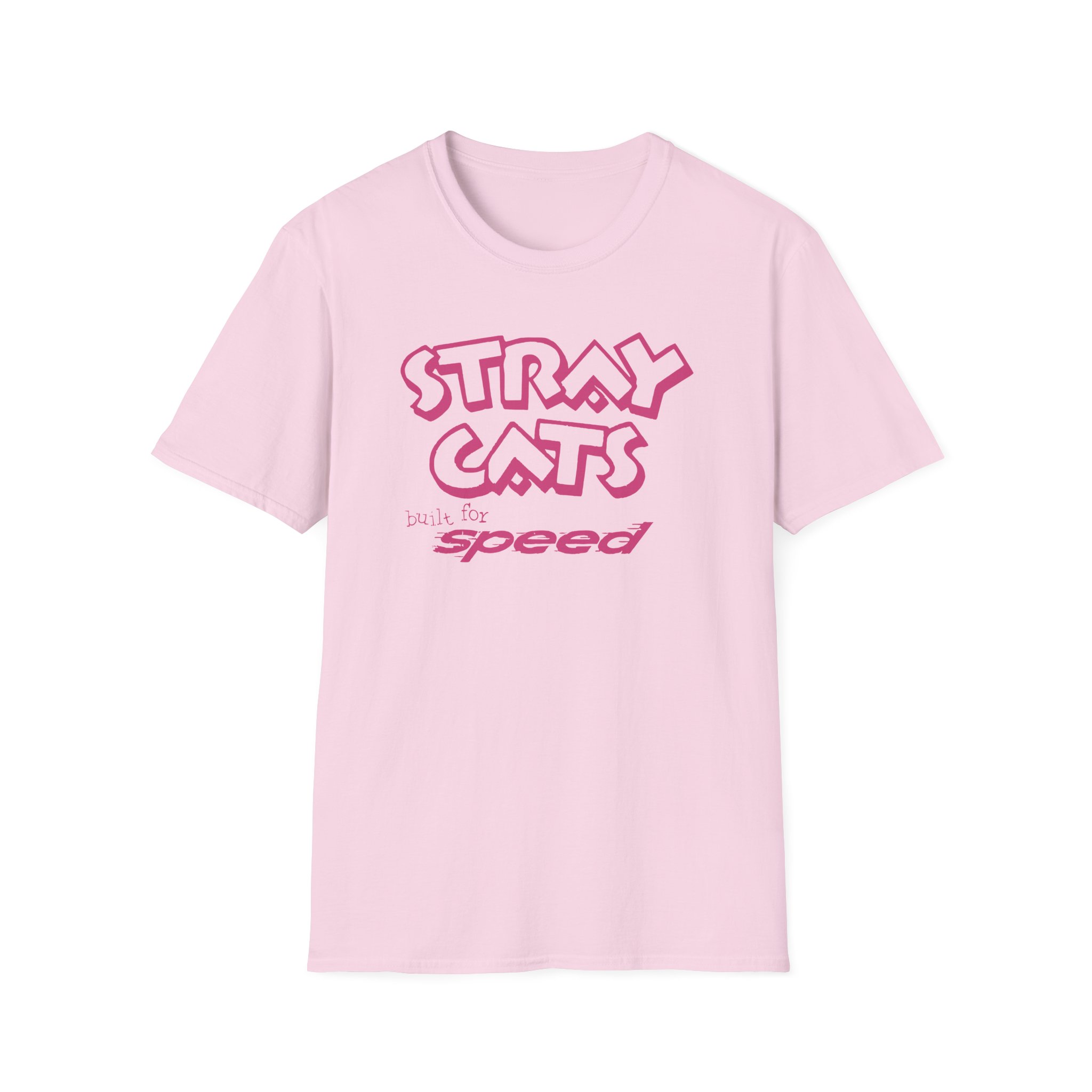 Stray Cats Built for Speed Unisex Softstyle T-Shirt
