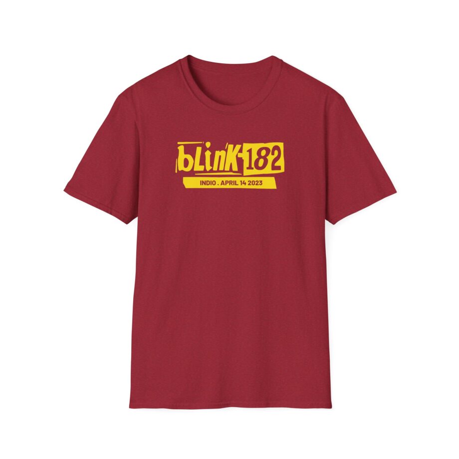 Blink 182 Coachella San Diego 2023 Unisex Softstyle T-Shirt