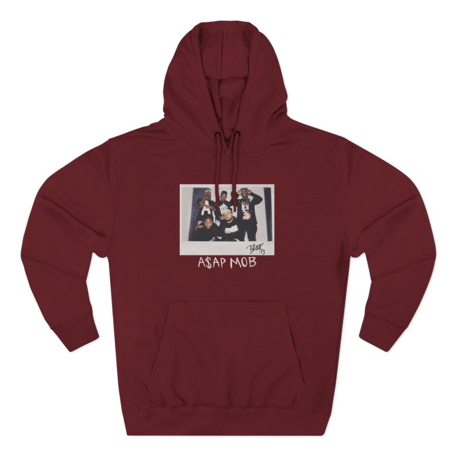 Asap Mob Rap Three-Panel Fleece Hoodie