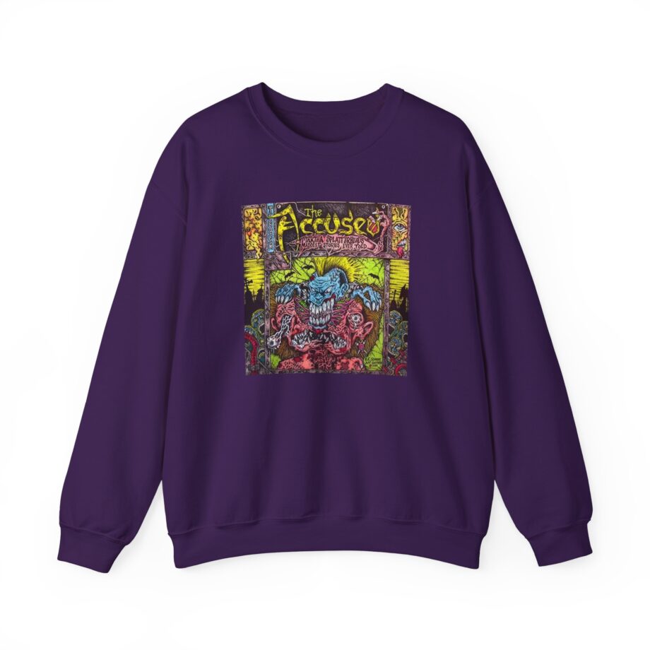 Accused Ad Maddest Stories Unisex Heavy Blend™ Crewneck Sweatshirt