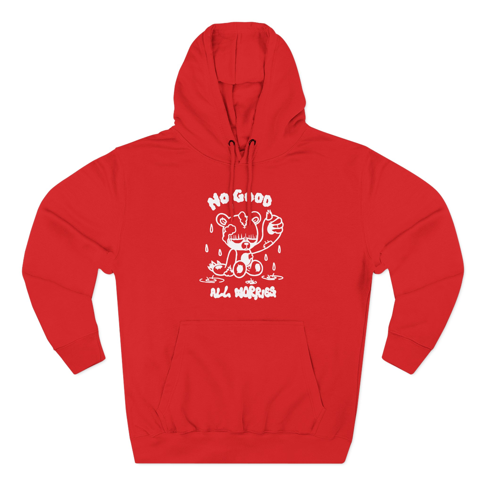 Cold Ones the All Worries Three-Panel Fleece Hoodie