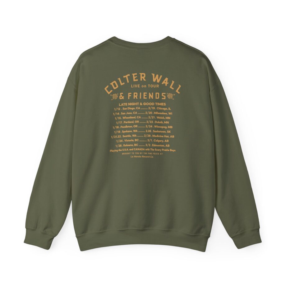 Colter Wall & Friends In Concert Unisex Heavy Blend™ Crewneck Sweatshirt