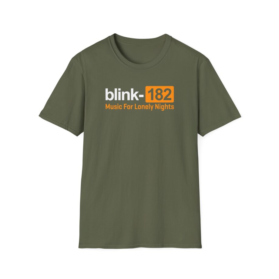 Blink 182 Music for Lonely Nights Unisex Softstyle T-Shirt
