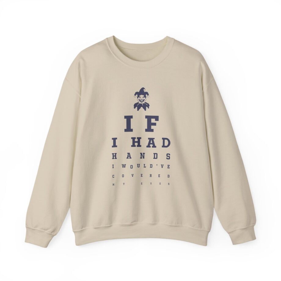 Balatro Jimbo Eye Test Unisex Heavy Blend™ Crewneck Sweatshirt