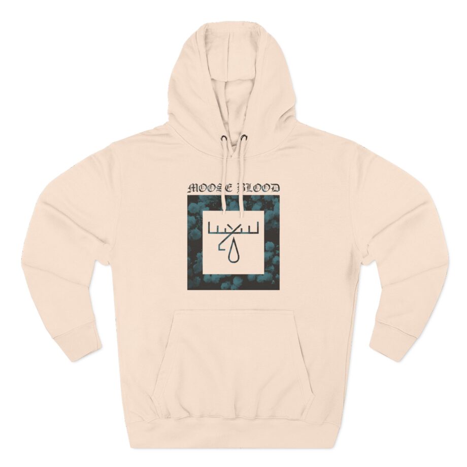 Moose Blood Garden Logo Three-Panel Fleece Hoodie