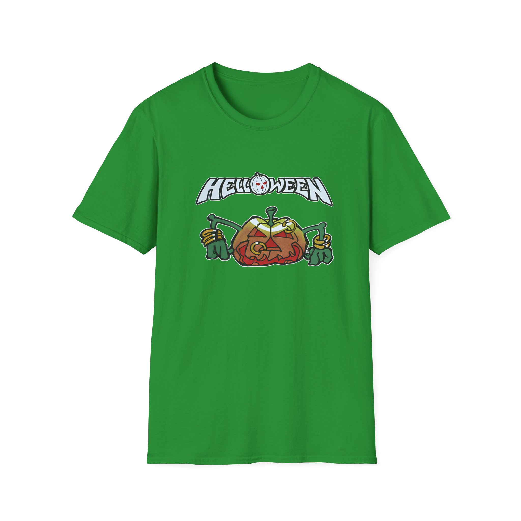 Helloween Rings Pumpkin Unisex Softstyle T-Shirt