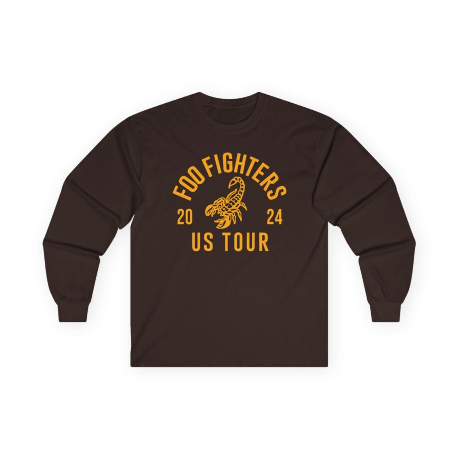 Foo Fighters 2024 Us Tour Unisex Ultra Cotton Long Sleeve Tee