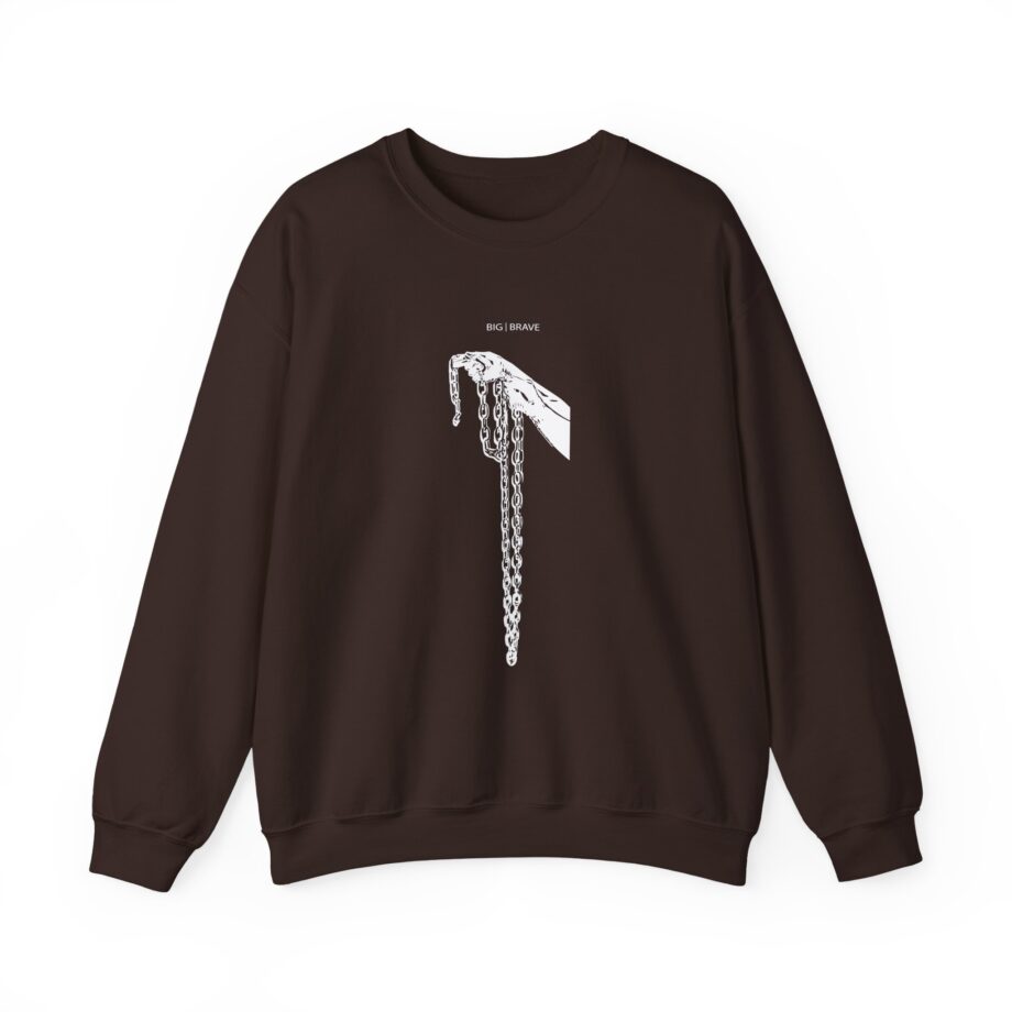 Big Brave Gloves and Chains Unisex Heavy Blend™ Crewneck Sweatshirt
