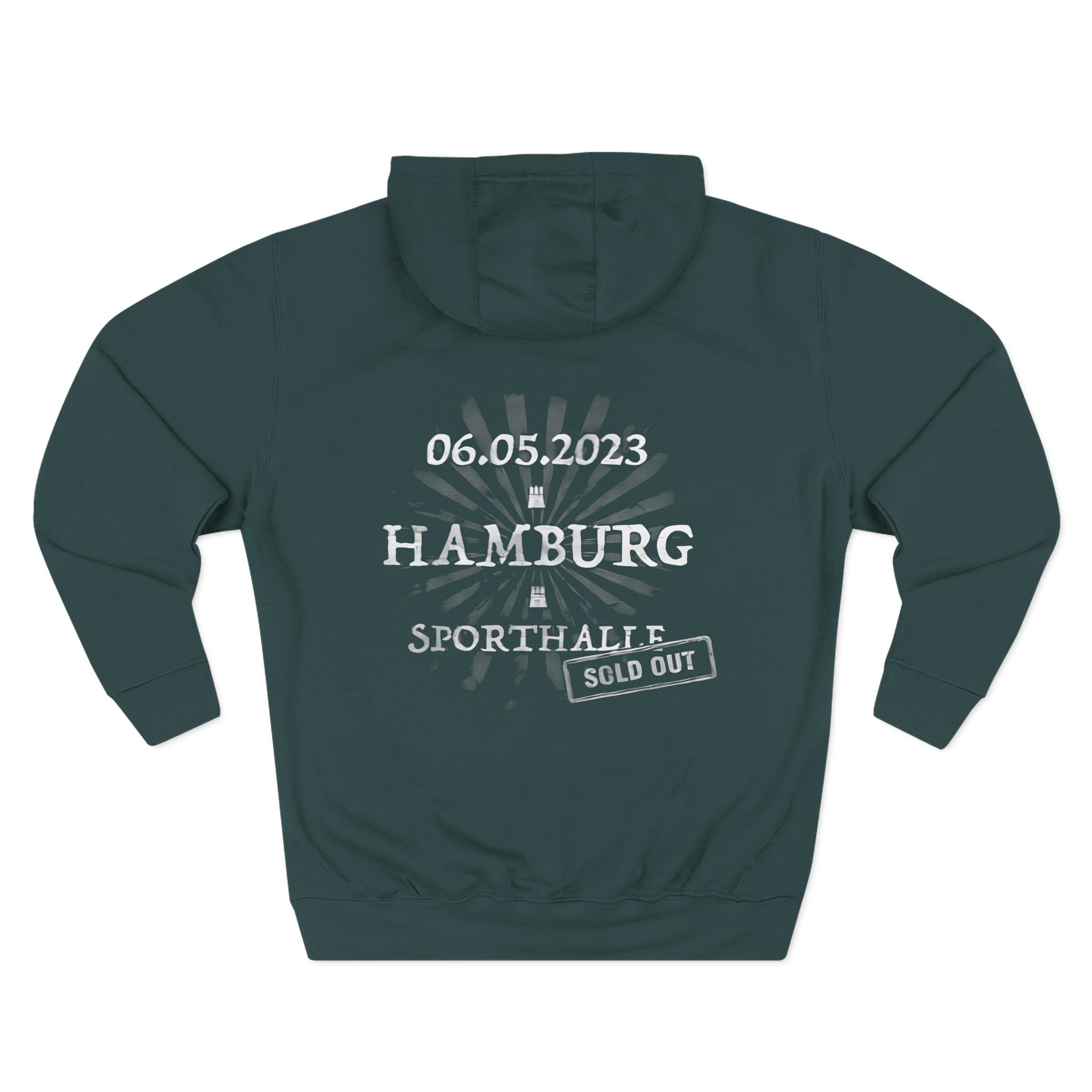 Helloween Hamburg 2023 Three-Panel Fleece Hoodie