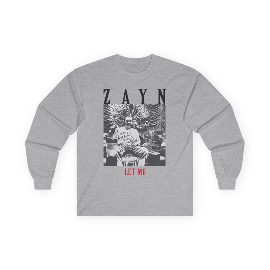 Zayn Malik Let Me Unisex Ultra Cotton Long Sleeve Tee