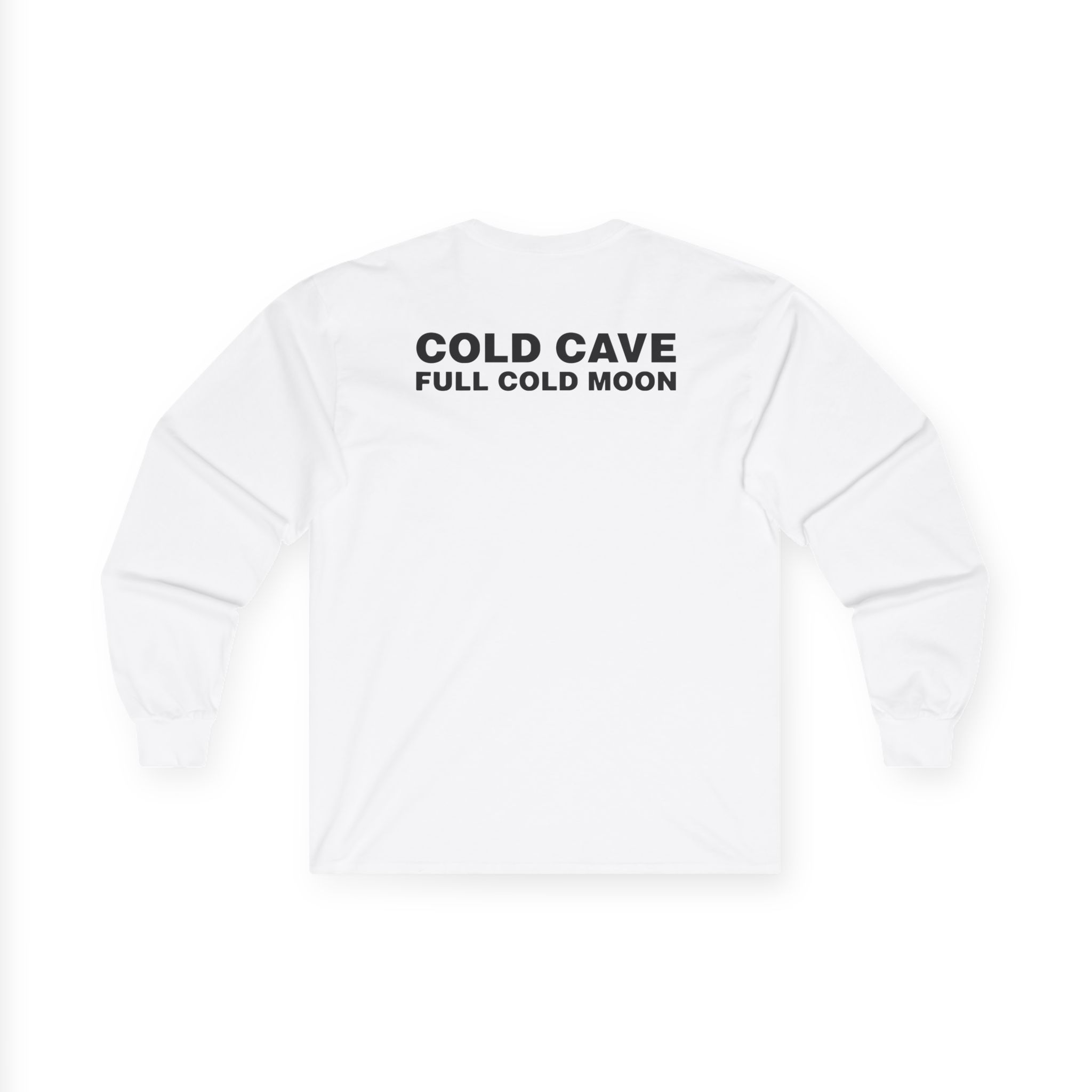 Cold Cave Full Cold Moon Unisex Ultra Cotton Long Sleeve Tee