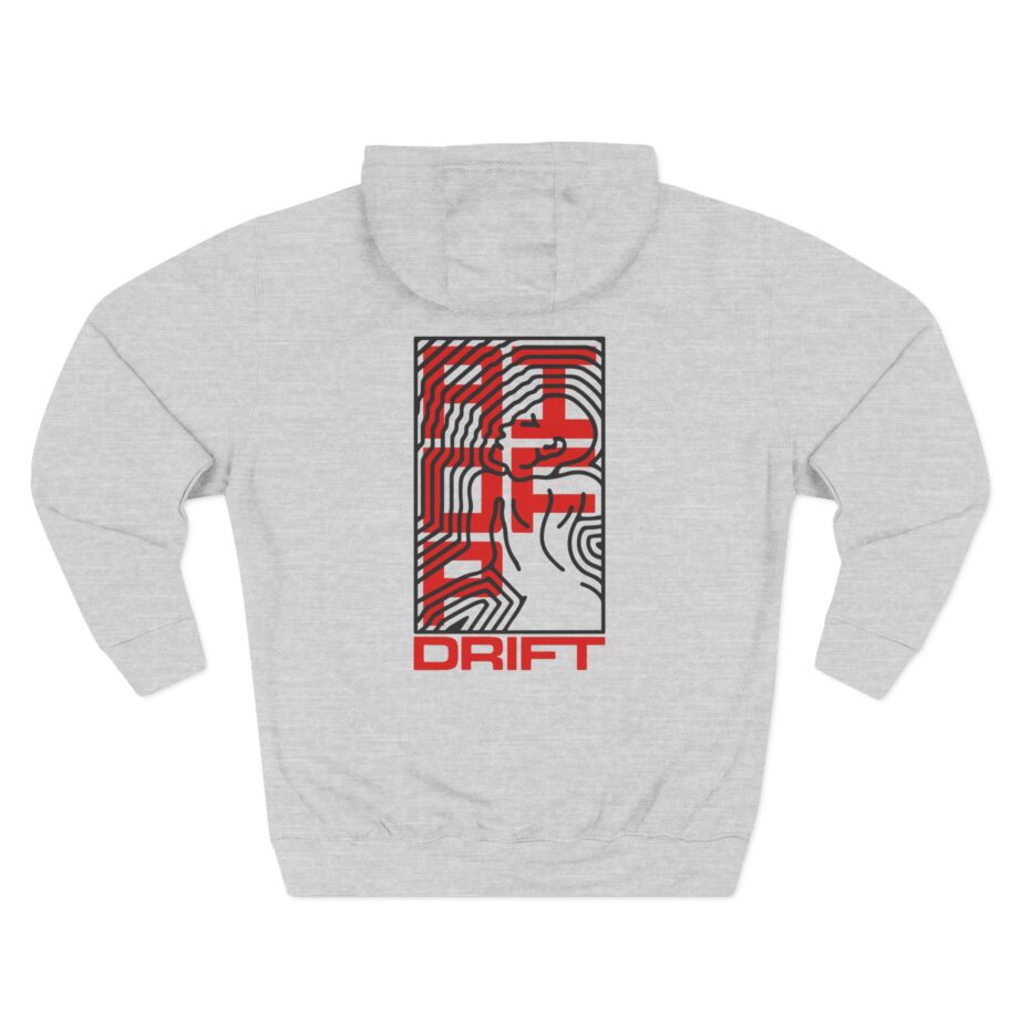 Bicep DRIFT Three-Panel Fleece Hoodie