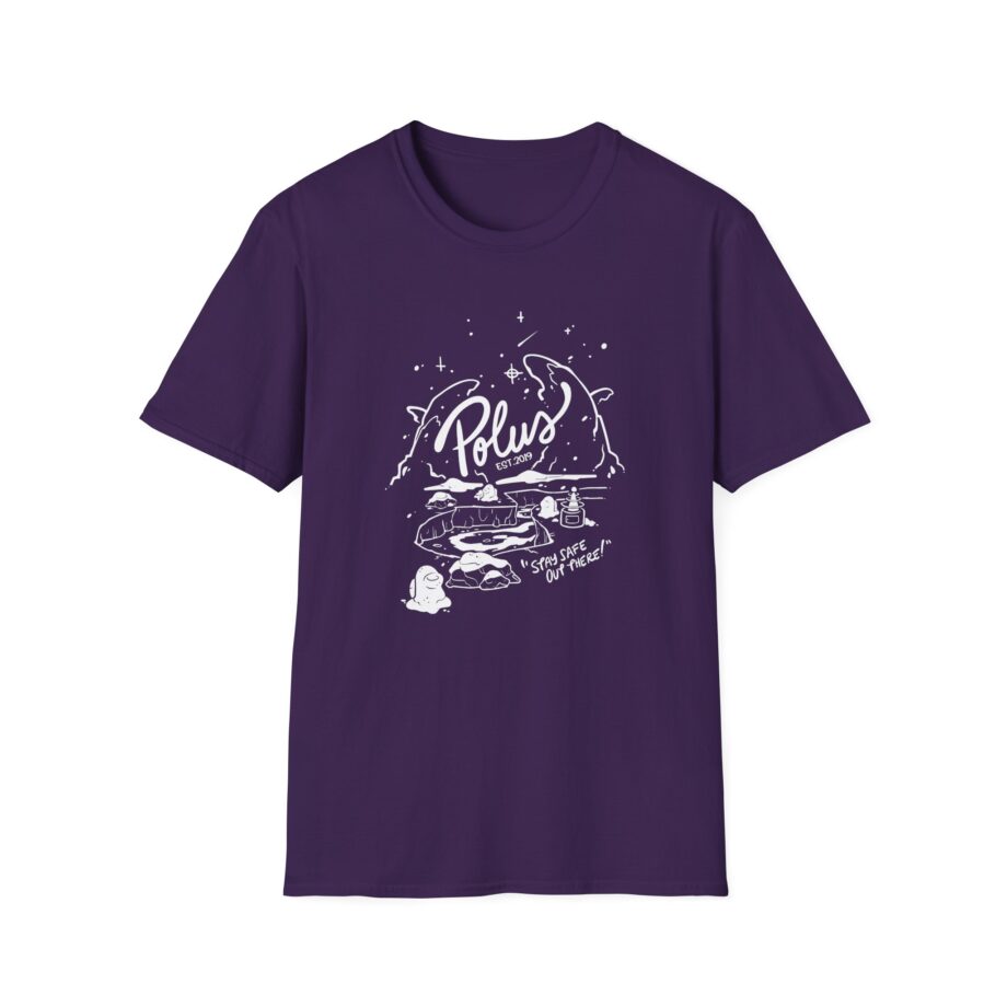 Among Us Stay Safe on Polus Unisex Softstyle T-Shirt
