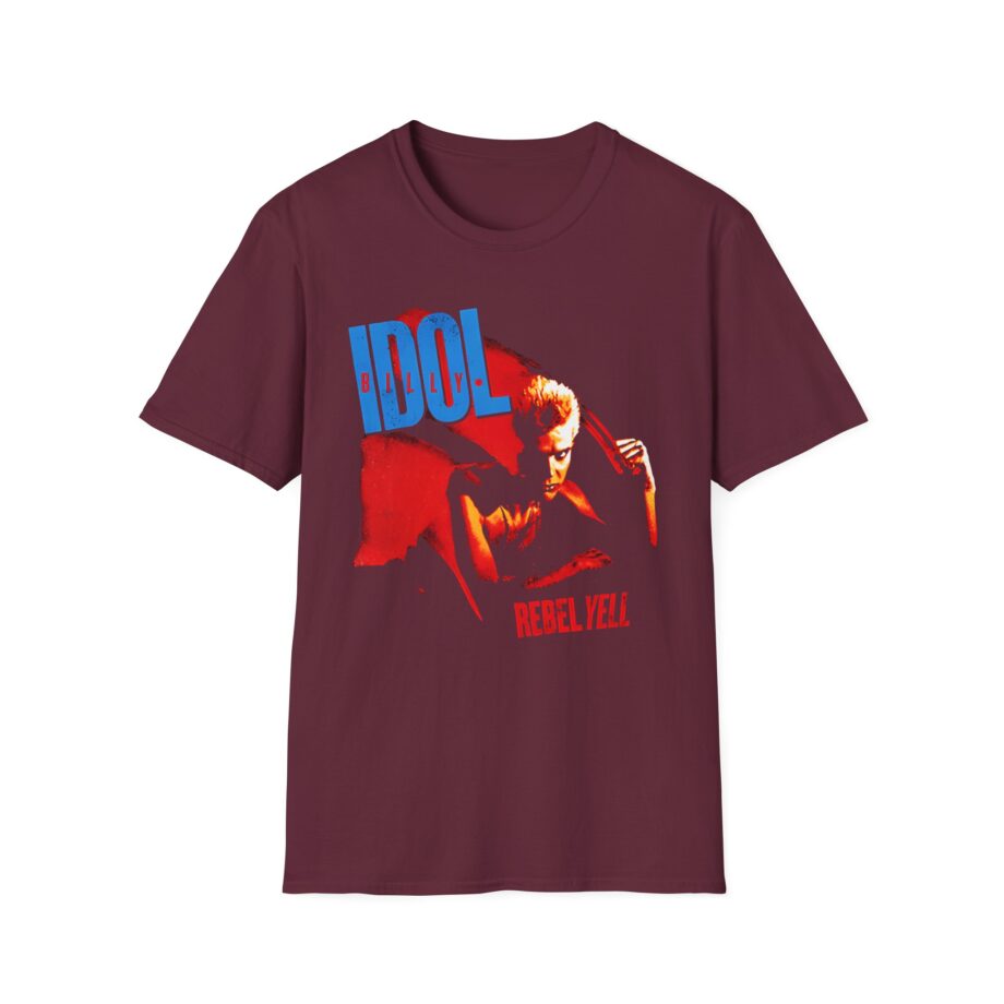 Billy Idol Rebel Yell 40th Anniversary Unisex Softstyle T-Shirt