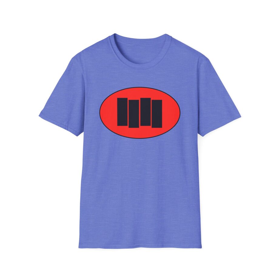 Black Flag Oval Bars Unisex Softstyle T-Shirt