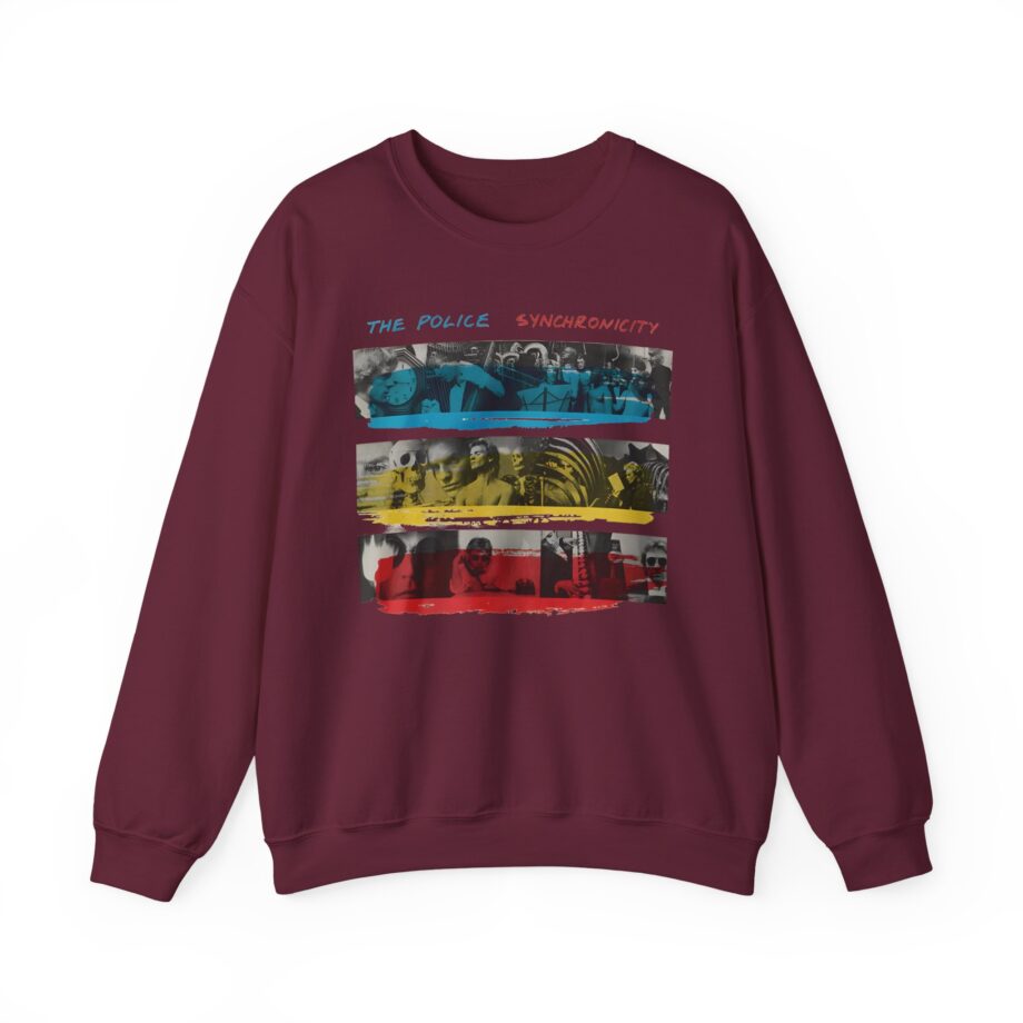The Police Synchronicity Cover Unisex Heavy Blend™ Crewneck Sweatshirt