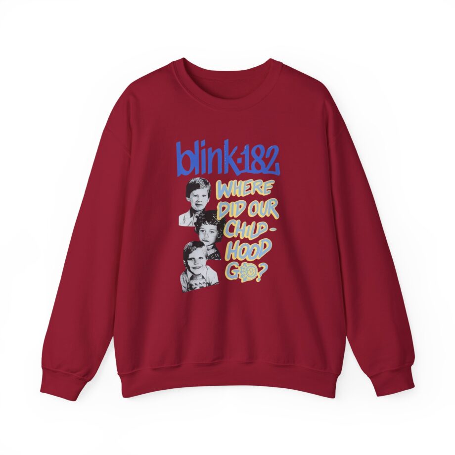 Blink 182 One More Time...part 2 Onesie Unisex Heavy Blend™ Crewneck Sweatshirt