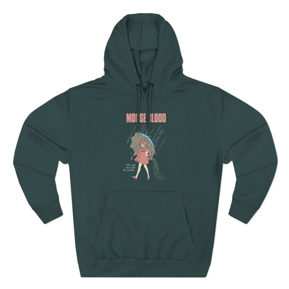 Moose Blood Emo Pop Punk Band Three-Panel Fleece Hoodie