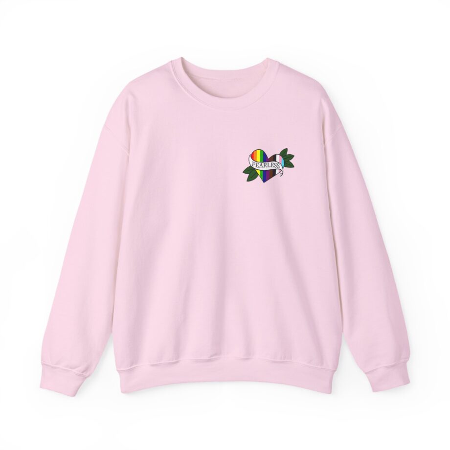 The Pretty Reckless Fearless Unisex Heavy Blend Crewneck Sweatshirt