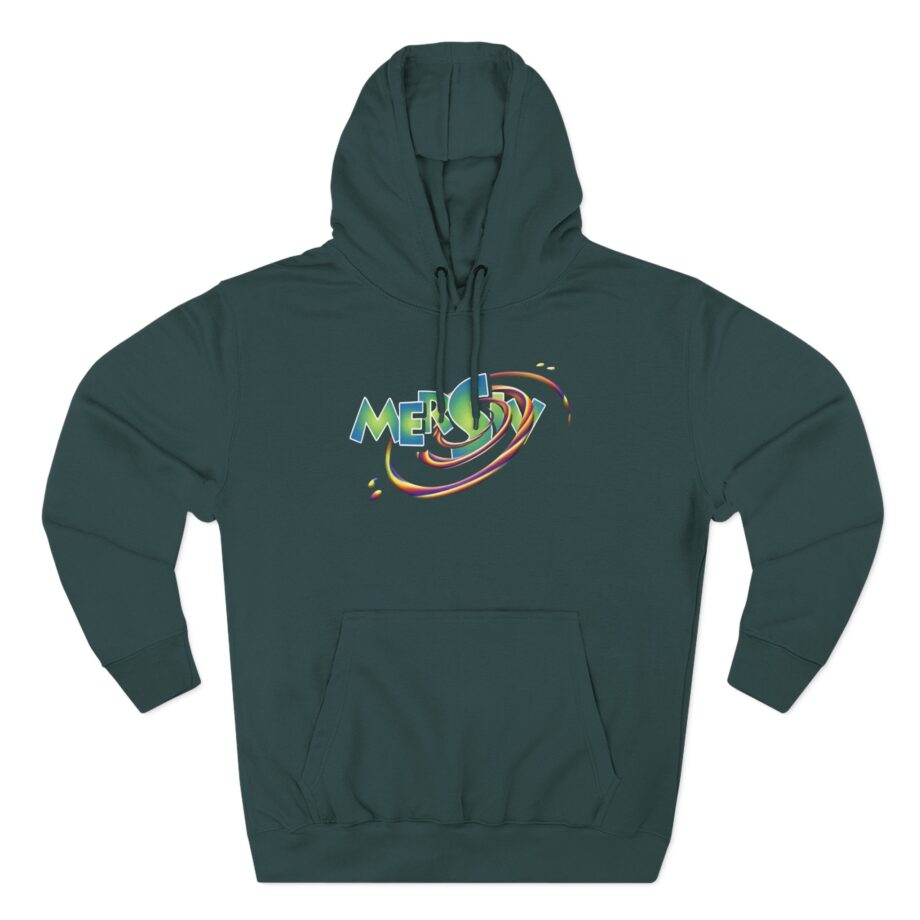 Mersiv Three-Panel Fleece Hoodie