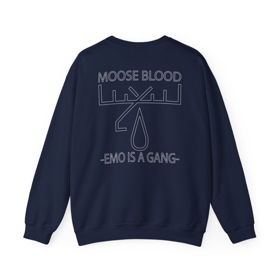 Moose Blood Emo is a Gang Unisex Heavy Blend™ Crewneck Sweatshirt