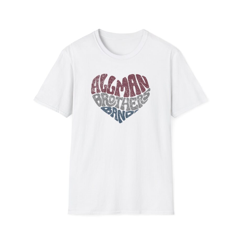 The Allman Brothers Heart Unisex Softstyle T-Shirt
