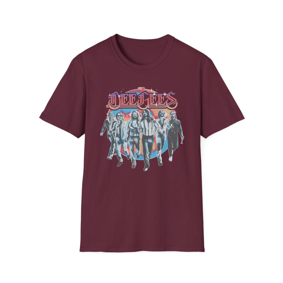 Foo Fighters Dee Gees Hail Satin Unisex Softstyle T-Shirt