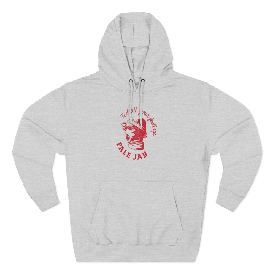 Pale Jay Pj Loves You Three-Panel Fleece Hoodie