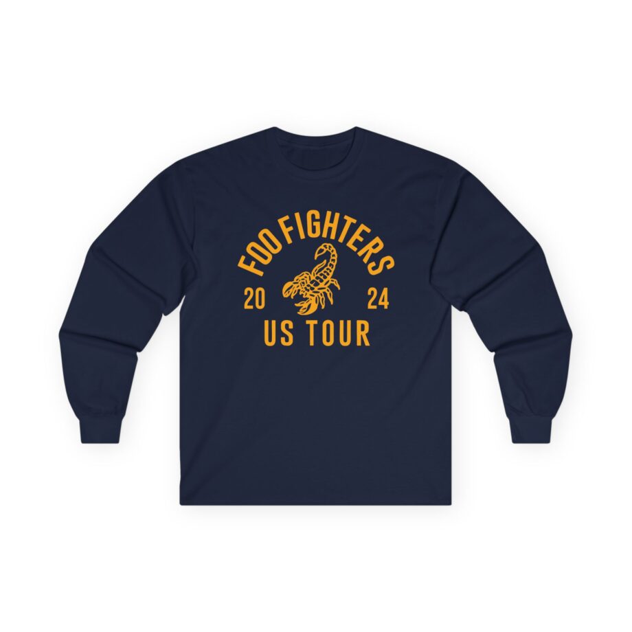 Foo Fighters 2024 Us Tour Unisex Ultra Cotton Long Sleeve Tee