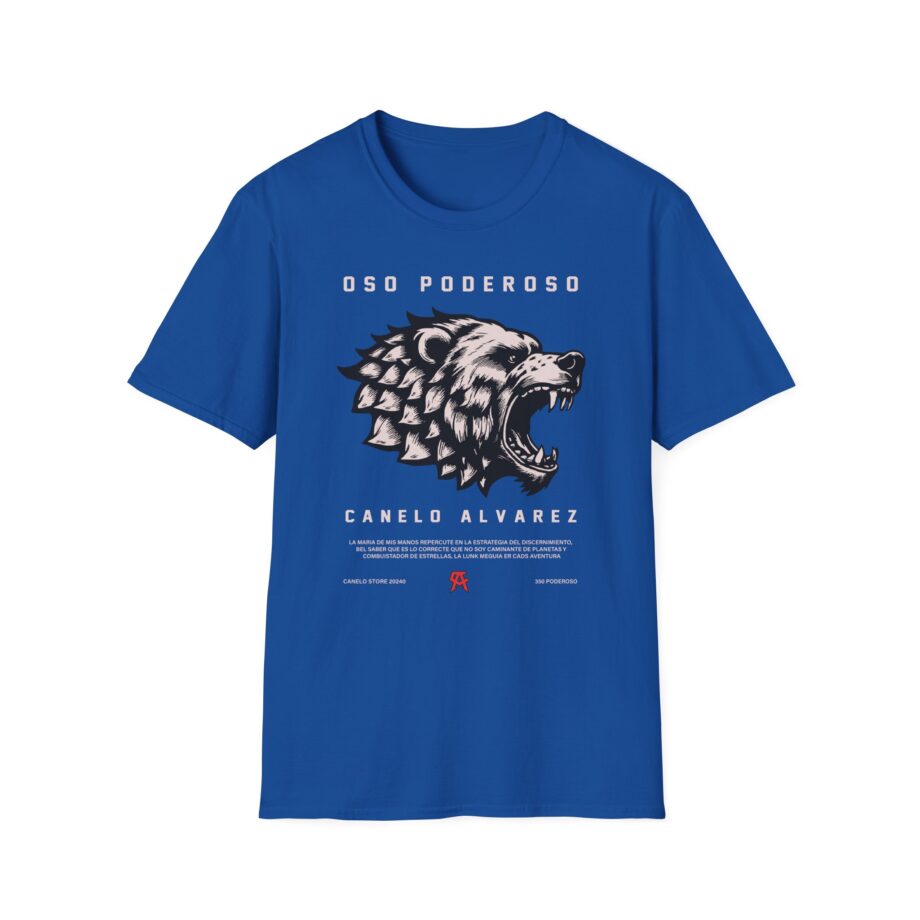 Canelo Oso Empoderado Unisex Softstyle T-Shirt