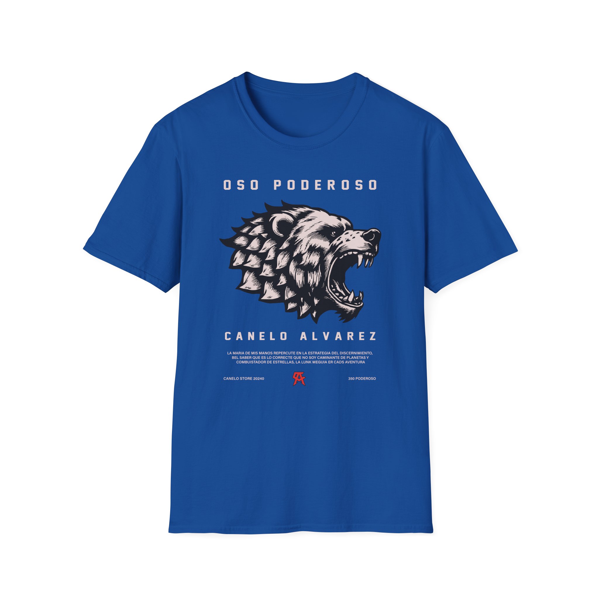 Canelo Oso Empoderado Unisex Softstyle T-Shirt
