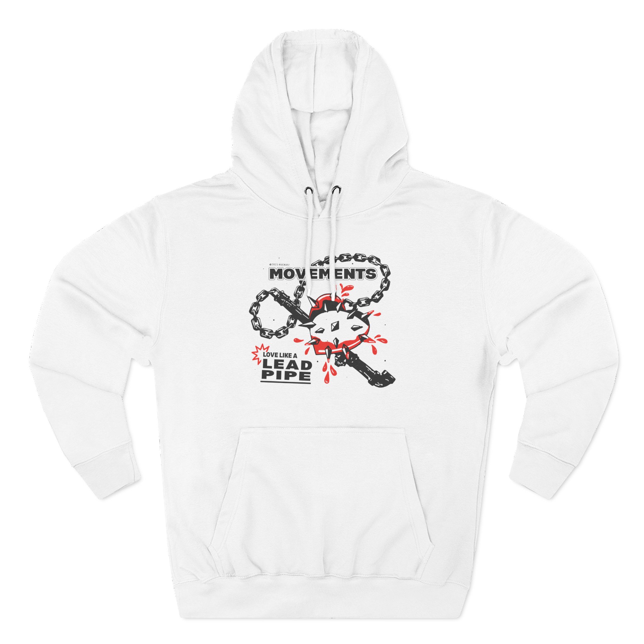 Movements Love a Lead Pipe Three-Panel Fleece Hoodie