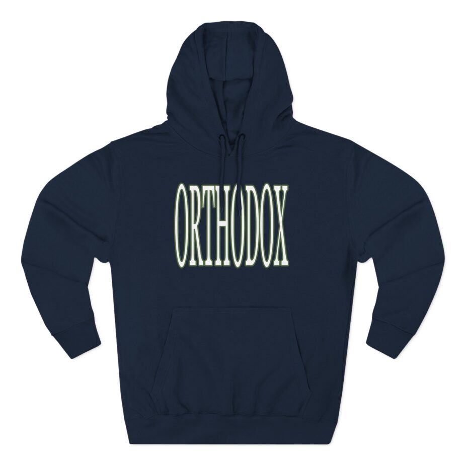 Orthodox a Door Left Open Three-Panel Fleece Hoodie