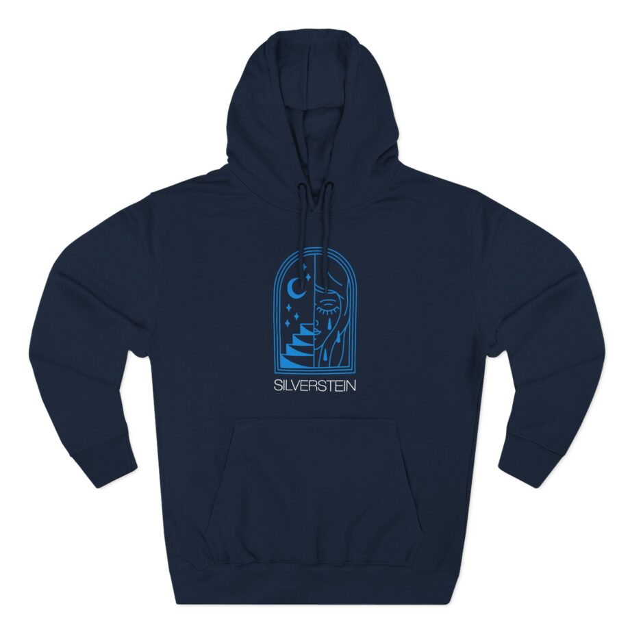 Silverstein Moon Three-Panel Fleece Hoodie
