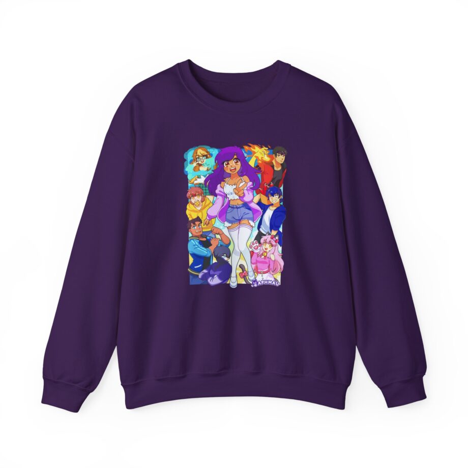 Aphmau & Friends Unisex Heavy Blend™ Crewneck Sweatshirt