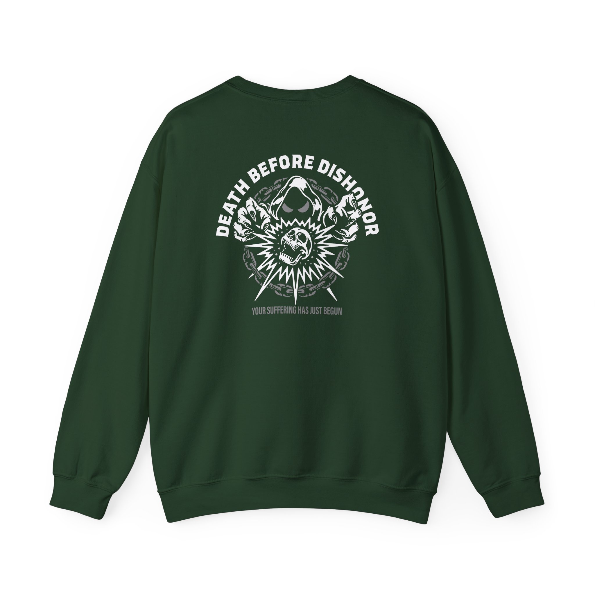 Death Before Dishonor Your Suffering Unisex Heavy Blendâ„¢ Crewneck Sweatshirt