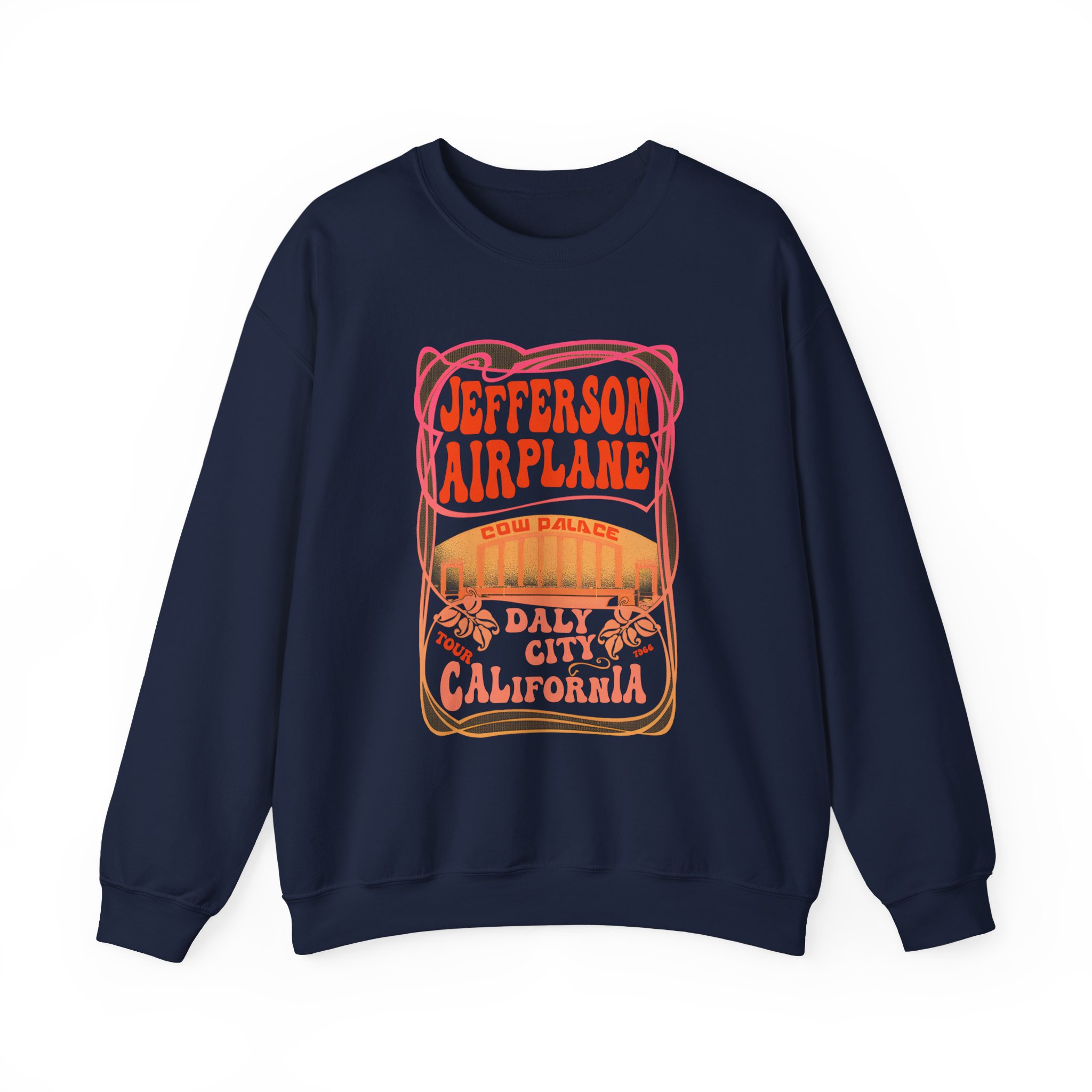 Jefferson Airplane Daly City Tour Unisex Heavy Blendâ„¢ Crewneck Sweatshirt