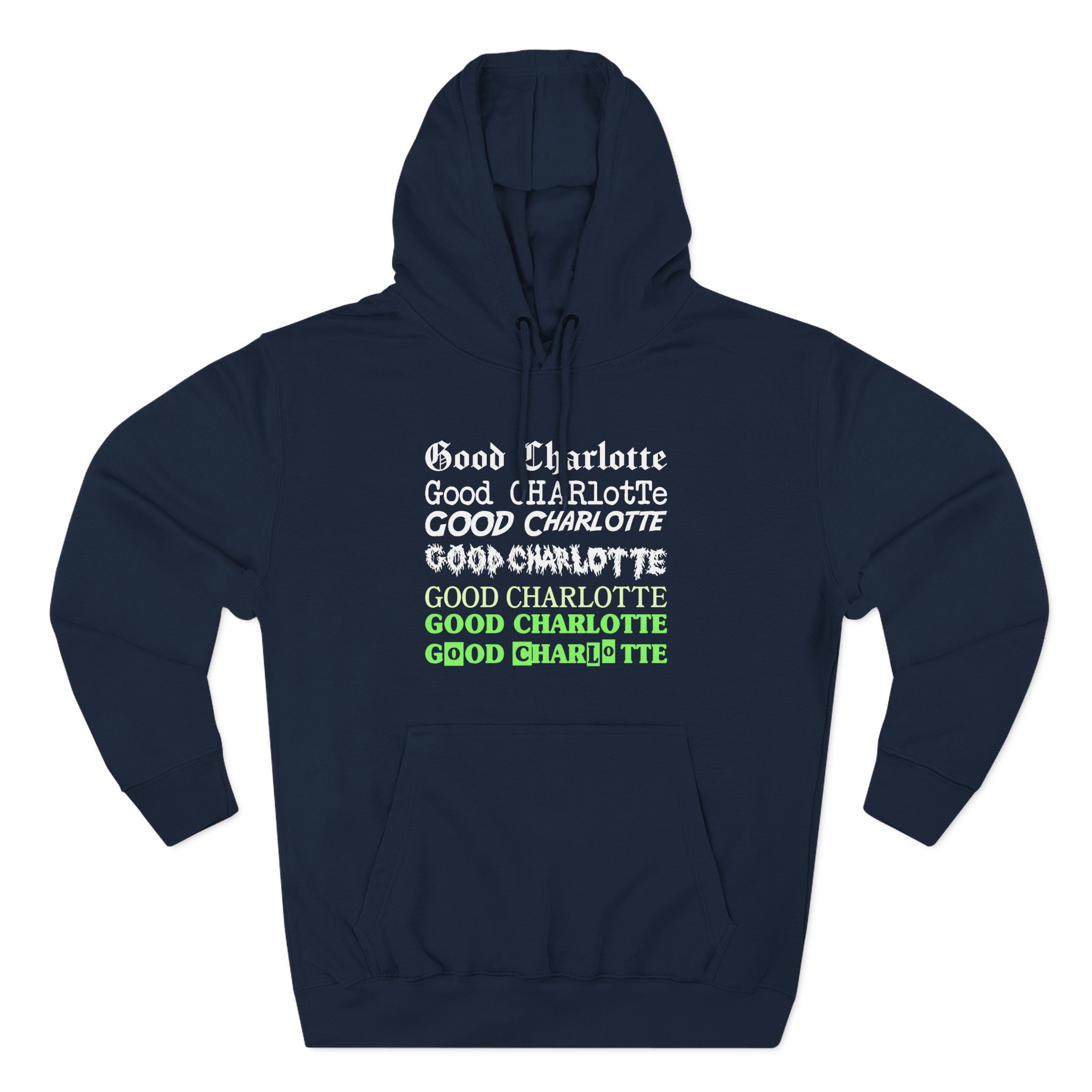 Good Charlotte Chinatown market Three-Panel Fleece Hoodie