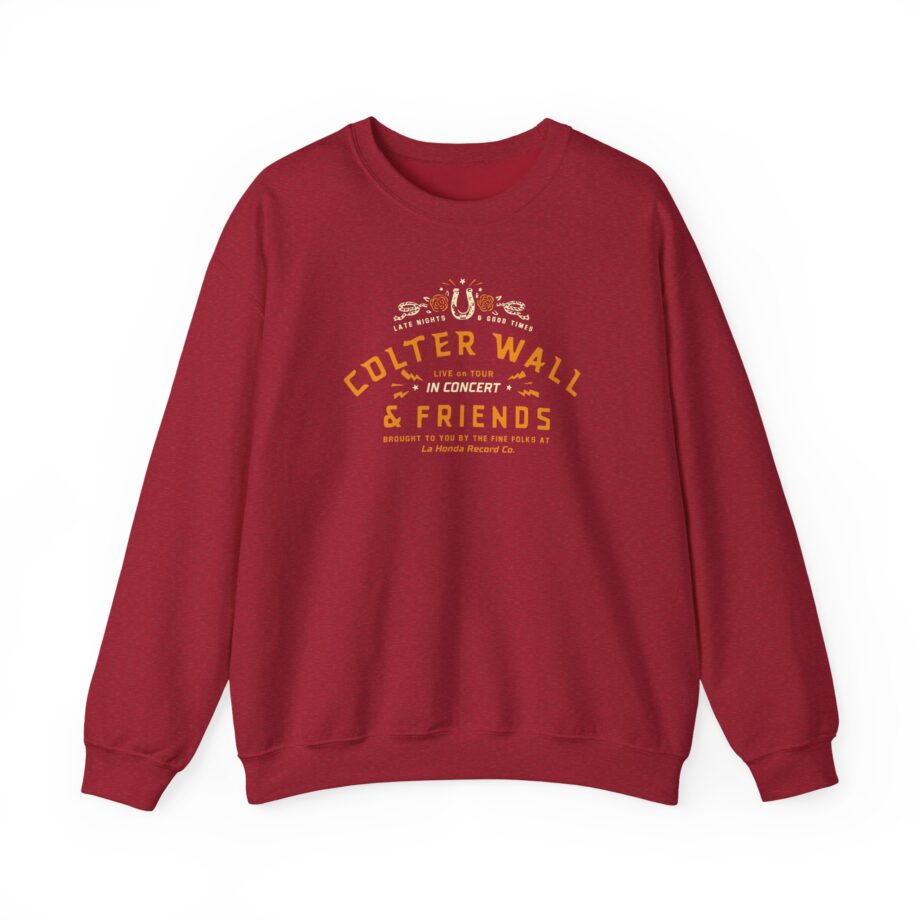 Colter Wall & Friends In Concert Unisex Heavy Blend™ Crewneck Sweatshirt